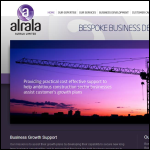 Screen shot of the Alrawiya Ltd website.