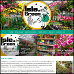 Screen shot of the Green Isle Growers website.
