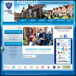 Screen shot of the Fleetville Trust website.
