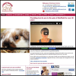 Screen shot of the Abbeymoor Veterinary Centres Ltd website.