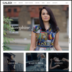 Screen shot of the Galedi Ltd website.