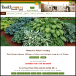 Screen shot of the Budds & Bloom Ltd website.