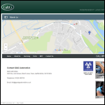 Screen shot of the G-automotive Ltd website.