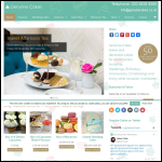 Screen shot of the Preeti Cakes Ltd website.