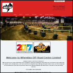 Screen shot of the Off Road Racing & Training Academy Ltd website.