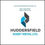 Screen shot of the Huddersfield Sheet Metal Ltd website.