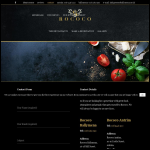 Screen shot of the Rococo Restaurant Ltd website.
