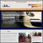 Screen shot of the Dama Industrial Flooring Ltd website.