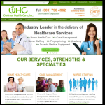 Screen shot of the Ohc Healthcare Ltd website.