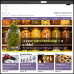 Screen shot of the Pos Insights Ltd website.