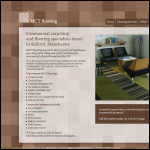 Screen shot of the Manchester Carpet Tiles website.