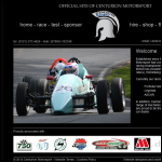 Screen shot of the Centurion Motors Ltd website.