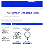 Screen shot of the Little Bead Shop Ltd website.