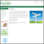 Screen shot of the Garston Supplies Ltd website.