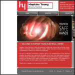 Screen shot of the Hopkins & Company Ltd website.