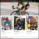 Screen shot of the Bisiklet Ltd website.