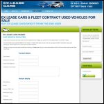 Screen shot of the Fleet Lease Direct Ltd website.