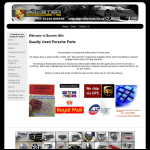 Screen shot of the Boxster Bits Ltd website.