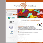 Screen shot of the Wyvern Mouldings Ltd website.