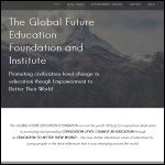 Screen shot of the Thinking Global Education Ltd website.
