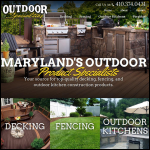 Screen shot of the Outdoor Kitchens & Decking Ltd website.