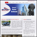 Screen shot of the Detect Deter Defend Ltd website.