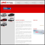Screen shot of the Jac Partnership Ltd website.