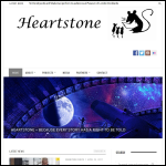Screen shot of the Heartstone Ltd website.