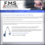 Screen shot of the Fms Measurement & Training Ltd website.