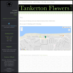 Screen shot of the Tankerton Flowers Ltd website.