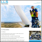 Screen shot of the Lls Associates Ltd website.