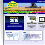 Screen shot of the Farm Works website.