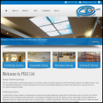 Screen shot of the PDiC Ltd website.