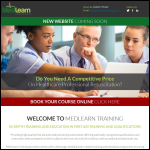 Screen shot of the Medlearn Ltd website.