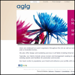 Screen shot of the Aglg Ltd website.