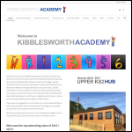 Screen shot of the Kibblesworth Academy website.
