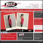 Screen shot of the The Body Training Studio Ltd website.