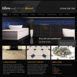 Screen shot of the Tilesandstonedirect Ltd website.