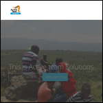 Screen shot of the Active Team Solutions Ltd website.