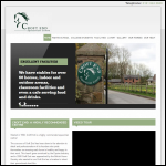 Screen shot of the Croft End Equestrian Centre Ltd website.