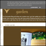 Screen shot of the Enchanted Garden Ltd website.