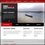 Screen shot of the Lg Trucking Ltd website.