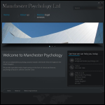 Screen shot of the Manchester Psychology Ltd website.