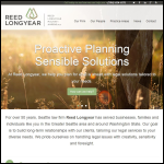Screen shot of the Reedlong website.