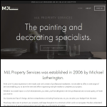 Screen shot of the Msjl Services Ltd website.