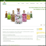Screen shot of the Global Perfume Ltd website.