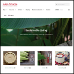 Screen shot of the Bamboo Grill Ltd website.