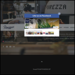 Screen shot of the Pizzaface Hove Ltd website.