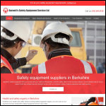 Screen shot of the Barnett Safety Services Ltd website.
