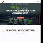 Screen shot of the Ska It Services Ltd website.